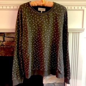 The Great sweatshirt ditsy floral size 2